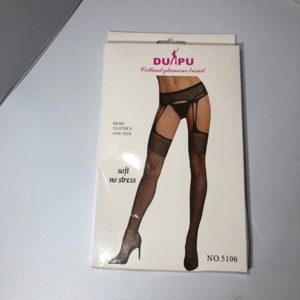 SOLD OUT ✨Naomi Fishnet Lace Pantyhose Lingerie✨ - Picture 3 of 4